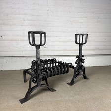 Reclaimed Iron Fire Basket of