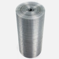 30 Metre Roll Welded Wire Mesh For Aviary Rabbit Hutch Chicken Run Coop Pet 19-G