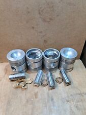 JCB PARTS 02/100007 PISTON ASSEMBLY FOR PERKINS 4.236 ENGINE x 4