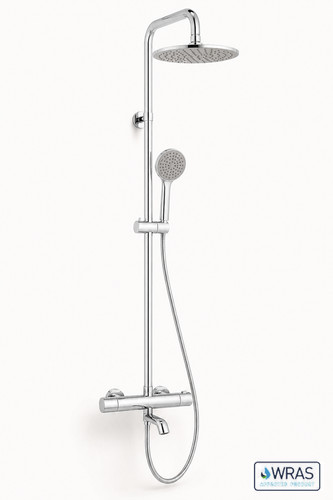 Round thermostatic rigid riser - round,