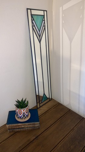 Stained glass effect art deco - stained,