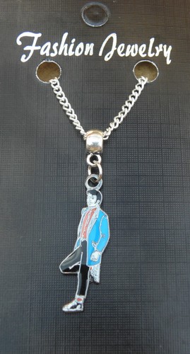 Teddy boy pendant necklace - pendant, 18"