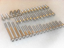 Suzuki GSX600F GSX750F KATANA 89-96 Engine Covers 42pc Stainless Allen Bolt Kit 