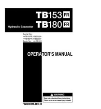 Takeuchi TB153FR Excavator