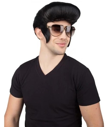 Black straight updo rock - straight, &