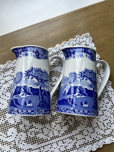 Pair spode blue - of,