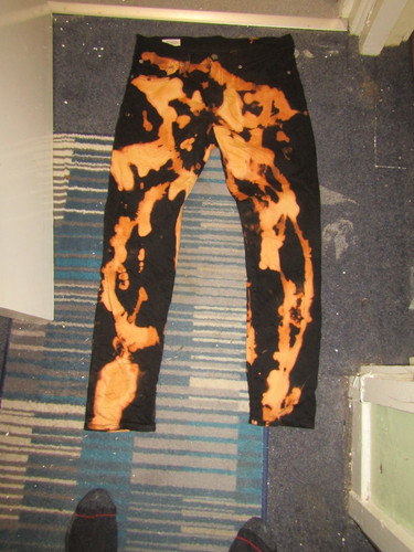 Levis 512 black bleach - 512,