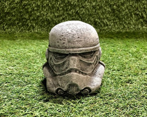 Stormtrooper concrete garden - concrete,