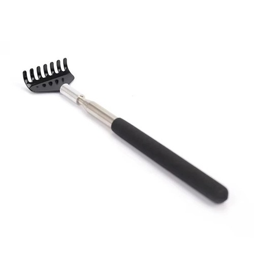 Stainless steel back scratcher - stainless,