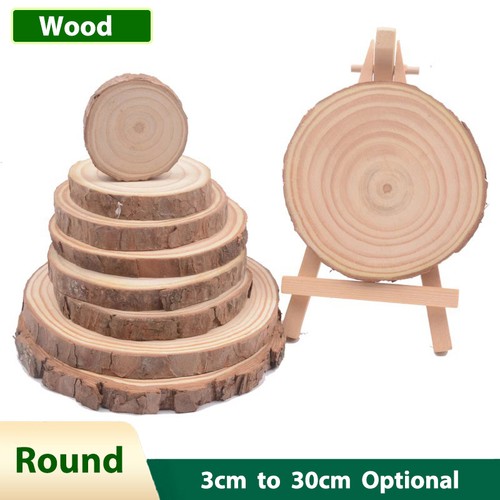 Wood slices round - wood, tree