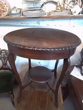 Antique Pie Crust Solid Wood