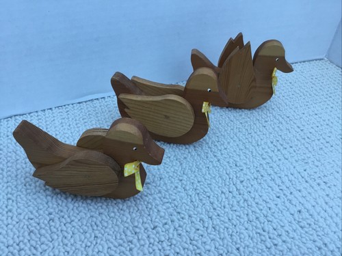 Set wooden ducks - set, of