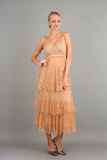 NWT  40235 Nataya Gold Dress