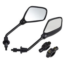ATV Quad Pit Dirt Bike Motorcycle Rearview Mirrors with 8mm Mount Holder Clamps