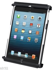 RAM Tab-Title Holder for iPad Mini, All used w/case ex. Lifeproof, Otterbox