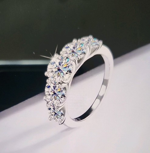 18k solid white gold - white, ,5ct
