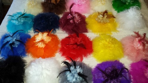 Joblot feather sinamay - joblot, &