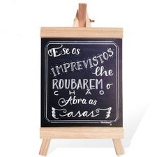 BLANK Chalkboard Blackboard on Easel Wedding Party Cafe Sign Chalk Message Board