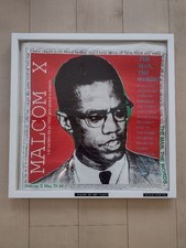Steve Kaufman Malcolm X