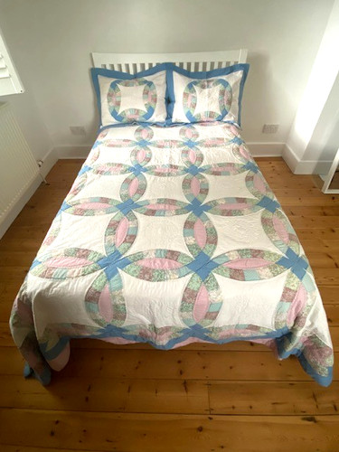 Vintage cotton padded hand - cotton,