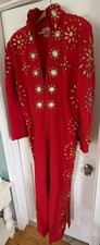 Elvis Jumpsuit Red Burning