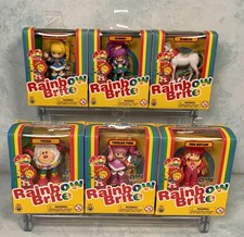 Set of 6 Rainbow Brite 2.5"