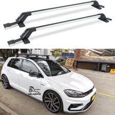 43" Top Roof Rack Cross Bar Cargo Luggage Carrier For VW Golf MK5 MK6 MK7 MK8