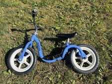 Kazam Strider 12 inch  Solid Wheel Sport No-Pedal Balance Bike-Blue-Nice Shape!