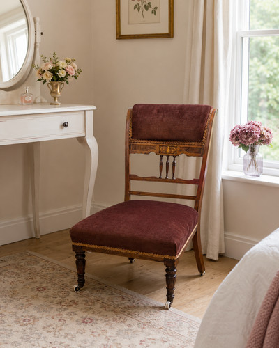 Victorian mahogany inlaid - victorian,