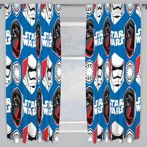 Star wars curtains kids boys - star,