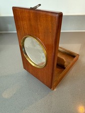 Graphoscope Viewer -Magnifying Glass Antique Photographic Wooden Box - Very Rare