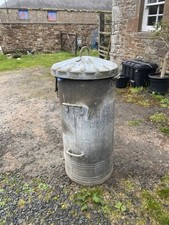 Large Vintage Galvanised Metal