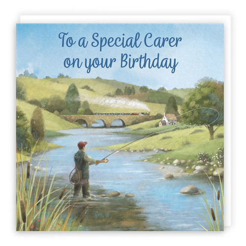 Carer fly fishing birthday - fly,