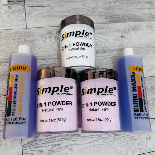 Acrylic nail bundle - -, 3x