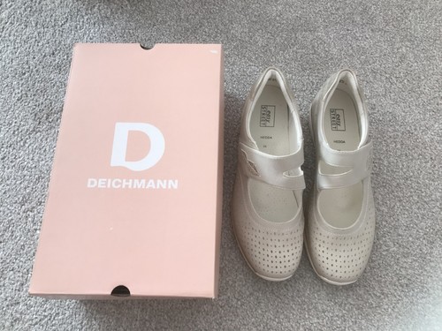 Ladies cream shoes - , uk6