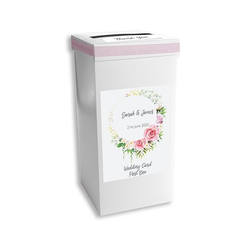 Wedding card post box - card,
