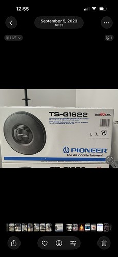 Pioneer car speakers new - pioneer,