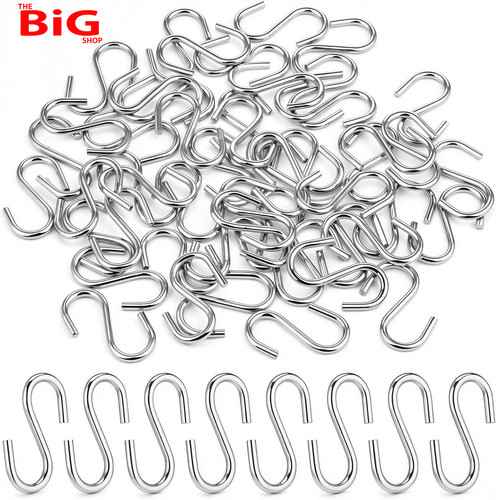 Pcs shaped hooks 1 inch - 1,