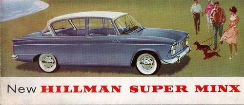1961 hillman super - 1961, minx