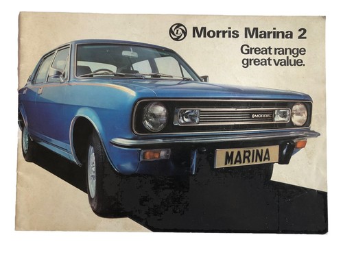 Morris marina car brochure - morris,