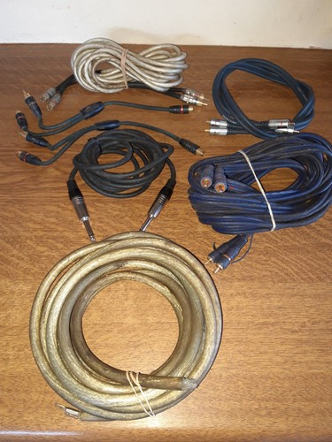 Vintage car audio hifi cable - vintage,
