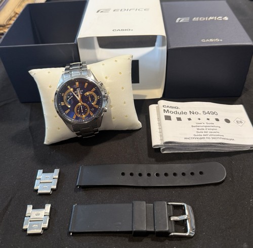 Casio edifice watch metal - casio,