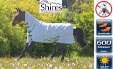 SWEET ITCH COMBO FLY RUG Shires Tempest Plus Full Neck Breathable Horse Rug