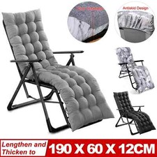 UK Sun Lounger Cushion Bench