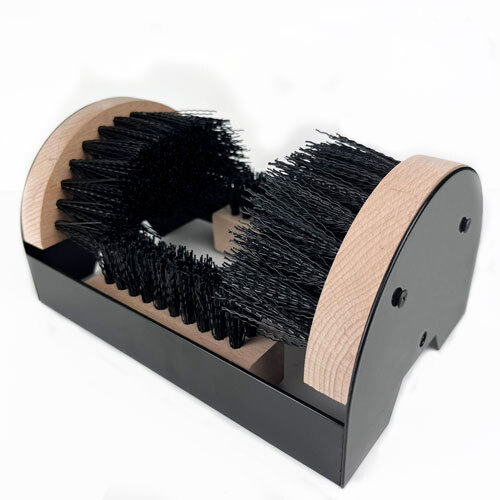 Boot scraper brush cleaner - brush,