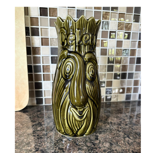 Sadler green ceramic face - sadler,