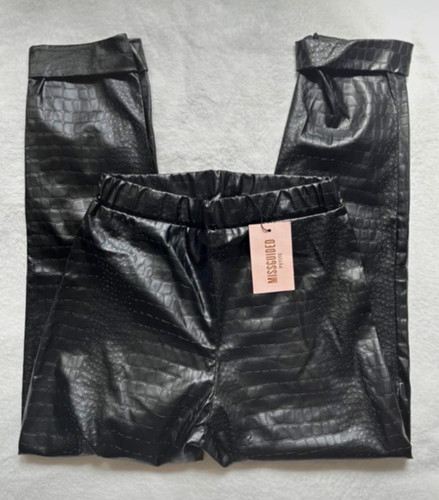 Missguided petite black croc - missguided,