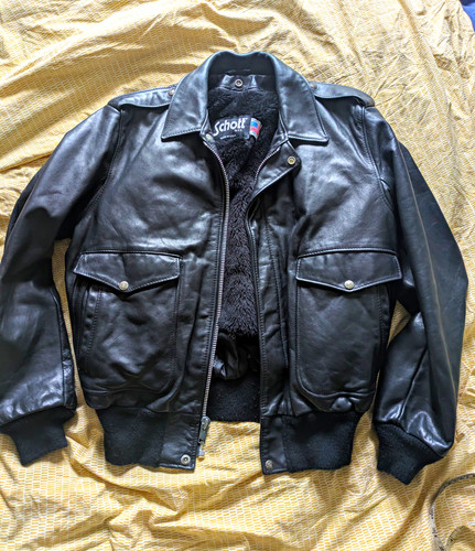 Schott 184sm black - n.y.c.,