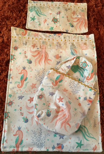 Dolls pram cot - pram/cot, set