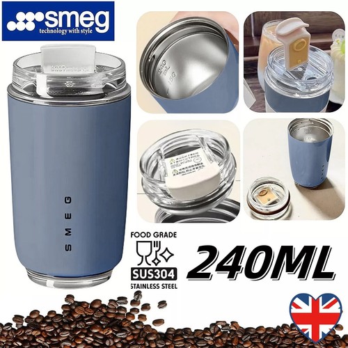 Smeg coffee mug - smeg, stainless
